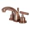 Kingston Brass KS494CMLAC Manhattan 8" Widespread Bathroom Faucet, Antique Copper KS494CMLAC - alternate 1